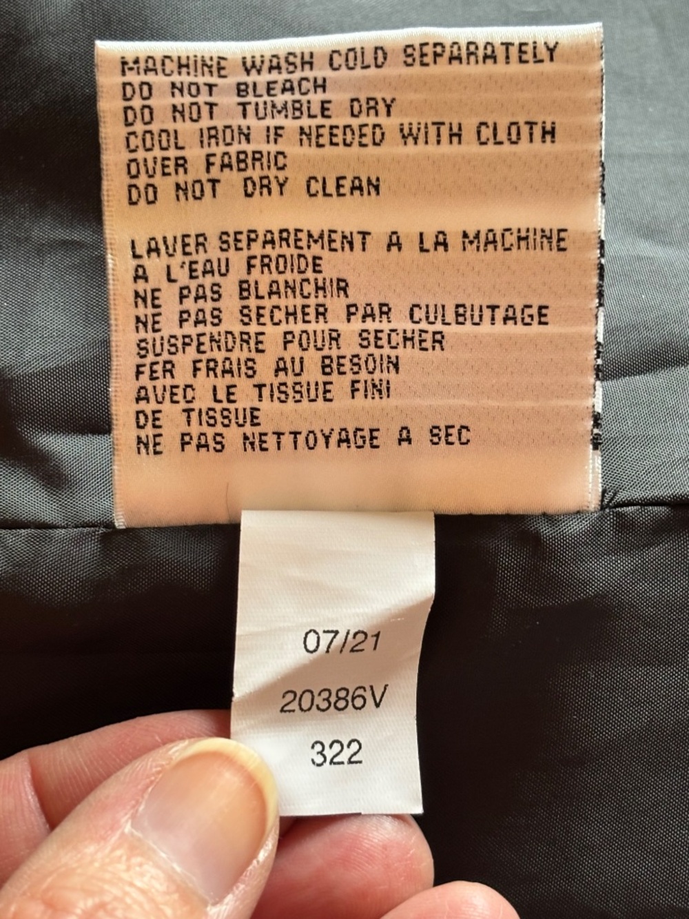 NWT Via Spiga Zip Front Anorak w/ Adj. Sleeve Detail/Attached Hood Black Sz. S - Picture 10 of 12